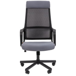 Кресло руководителя Chairman 590 ткань/сетка Серый