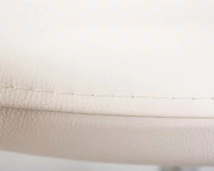 Кресло дизайнерское DOBRIN SWAN Белый кожзам P23