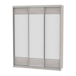 Шкаф-купе B-220х180х60-2(ЯШС-D8D8D8)