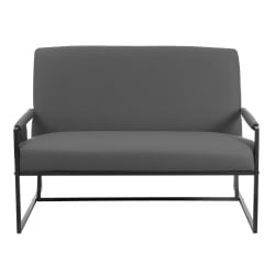 Диван Charli LUX Д/Чарли Люкс экокожа , Sharp Графит