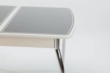 Стол обеденный Чикаго КЗ(6191) крем,крокодил коричневый