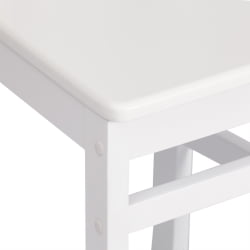 Стул жесткое сиденье SWEDEN / 1 шт. в упаковке Многослойная фанера, МДФ, 100*41*40, white, разобранный