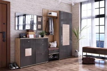 Комод комбинированный Фиджи ЛД 659.350.000 Дуб золотой Антрацит