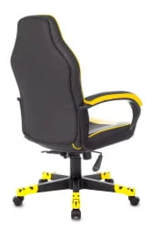 Геймерское кресло Zombie GAME 17 Черный-желтый