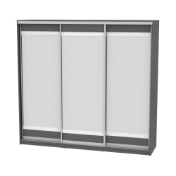 Шкаф-купе B-230х235х60-3(Графит-D10D10D10)