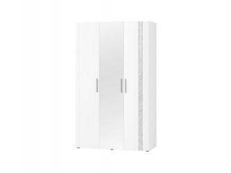 Шкаф трехдверный с зеркалом Николь 901.12