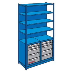 Шкаф инструментальный Комплект WORK ST №4