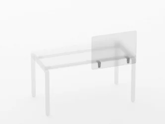 Экран (пластик) Deka 8.14.07 Белый-024 (без крепления)