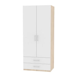 Шкаф распашный R-198х90х60-3(ДСС-Белый)