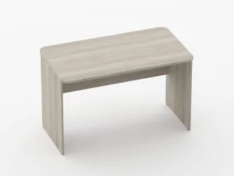 Стол прямой Glassy 1.10.12 Дуб сантана светлый