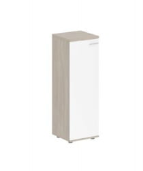 Шкаф средний левый Sigma SG.814.OD.WH.L Дуб темный Белый