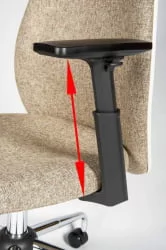 Кресло руководителя Милан W-1001-2 Beige