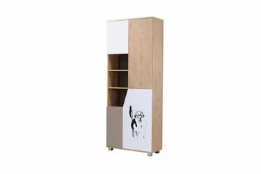 Комплект мебели для комнаты подростка Хаски №01 Дуб Ирландский Мокко Белый