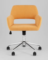 Стул офисный ROSS рогожка желтый