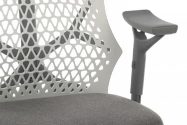 Кресло Ego A644 Белый/Серый