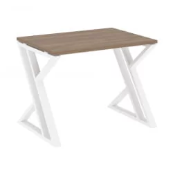 Стол рабочий LOFT VR.L-SRZ-1.7 Металл белый Дуб Аризона