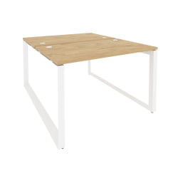 Рабочая станция на О-образном м/к ONIX O.MO-D.RS-2.2.7 Тиквуд Светлый/Белый
