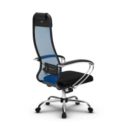 Офисное кресло МЕТТА Комплект 18, Основание 17833 Синий Black
