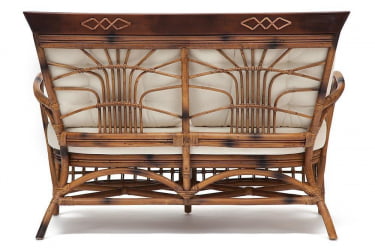 Диван Secret De Maison Kavanto натуральный ротанг, 130*74*90 см, коричневый античный / Brown Antique