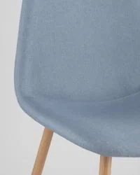 Стул Валенсия рогожка Голубой