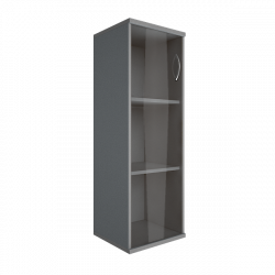 Шкаф средний узкий левый Riva А.СУ-2.4 Л Серый