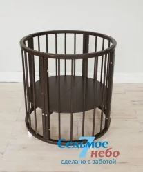 Кровать-трансформер 6-в-1 Merry Happy 01 Венге