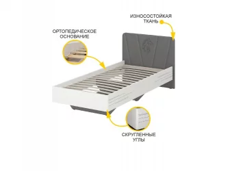 Детская кровать для девочки Аляска 501.10