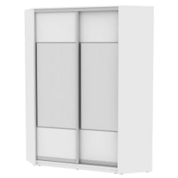 Детский шкафы-купе YA-198х1250-1(Белый-D3D3)