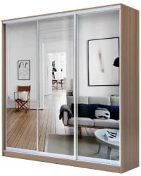 Длинный шкаф Хит-23-20-555 Ясень шимо темный