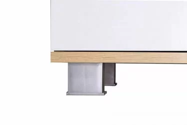 Детский шкаф для одежды Хаски 21 Дуб Ирландский Белый