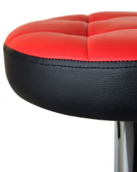 Табурет барный DOBRIN BRUNO (красно-черный) 2 шт