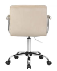 Офисное кресло для персонала DOBRIN TERRY (бежевый велюр (MJ9-10)) 2 шт