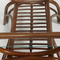 Стол для дачи VENICE 53x46x45 см, coco brown (коричневый кокос)