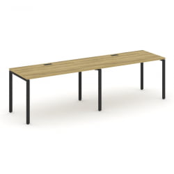 Рабочая станция на 2 места CONCEPT CN.ORS-003 Дуб Винченцо Черный