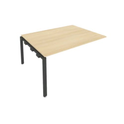 Проходной наборный элемент переговорного стола Metal System Б.ППРГ-4 Акация/Антрацит