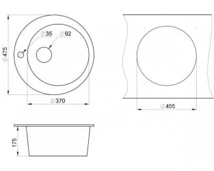 Мойка Paulmark Gelegen PM404800-BE