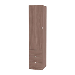 Шкаф распашный Риал(H19)198х45х45ручкаторцеваяTR-2(ЯШТ)