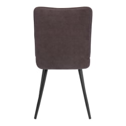 Стул обеденный Bari велюр, коричневый, 6, 46х55х89