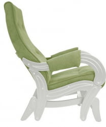 Кресло-глайдер Модель 708 серый ясень / Verona Apple Green