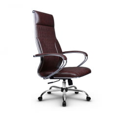 Кресло руководителя Metta L 1c 44B/K Комплект 5 Бордовое