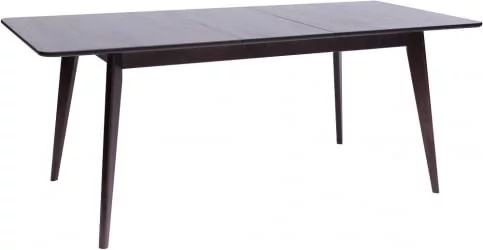 Стол обеденный Пегас Plus 120x75 Эмаль белая Морилка Орех