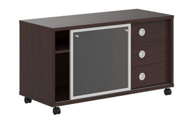 Тумба мобильная с дверью купе В 202.2 Венге магия