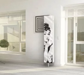 Шкаф с зеркалом Zoom Art Белый