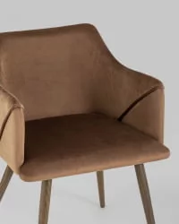 Стул Монарх Коричневый