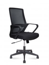 Кресло офисное Пино блэк ЛБ / Пино блаcк ЛБ М6256 блаcк / LB Pino black LB M6256 black
