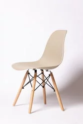 Стул для кухни Eames SC-001 Бежевый