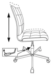 Кресло для оператора Бюрократ CH-330M/Diamond 357