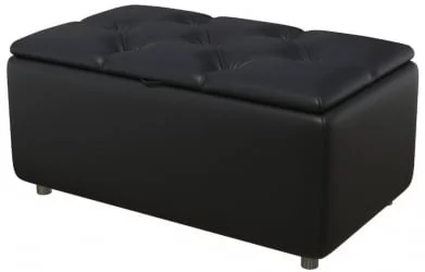 Банкетка №4 Черная