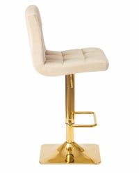 Стул барный DOBRIN GOLDIE Бежевый велюр MJ9-10