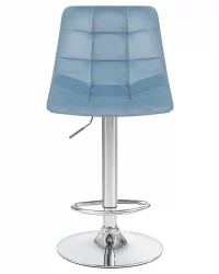 Барный стул DOBRIN TAILOR Пудрово-голубой велюр MJ9-74